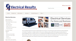 Desktop Screenshot of electricalresults.com.au