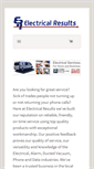 Mobile Screenshot of electricalresults.com.au
