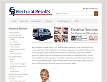 Tablet Screenshot of electricalresults.com.au